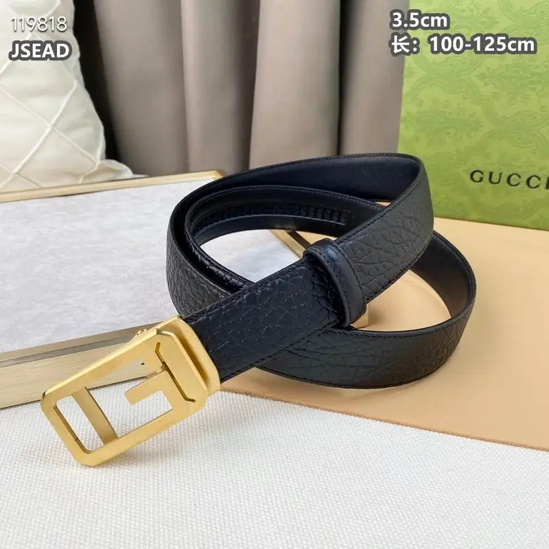 Gucci belt自动带 35mmX100-125cm 8L09